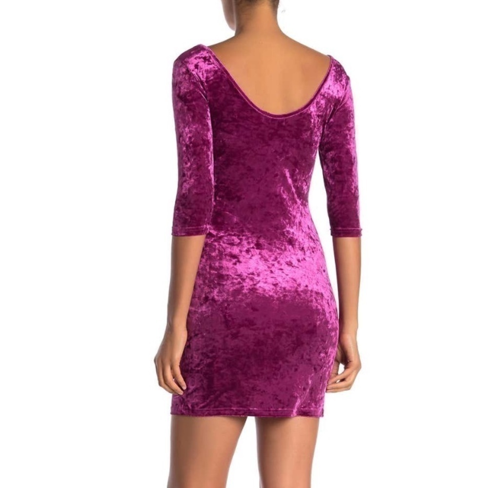 NWT - Chance Velvet Bodycon Dress - Picture 2 of 2